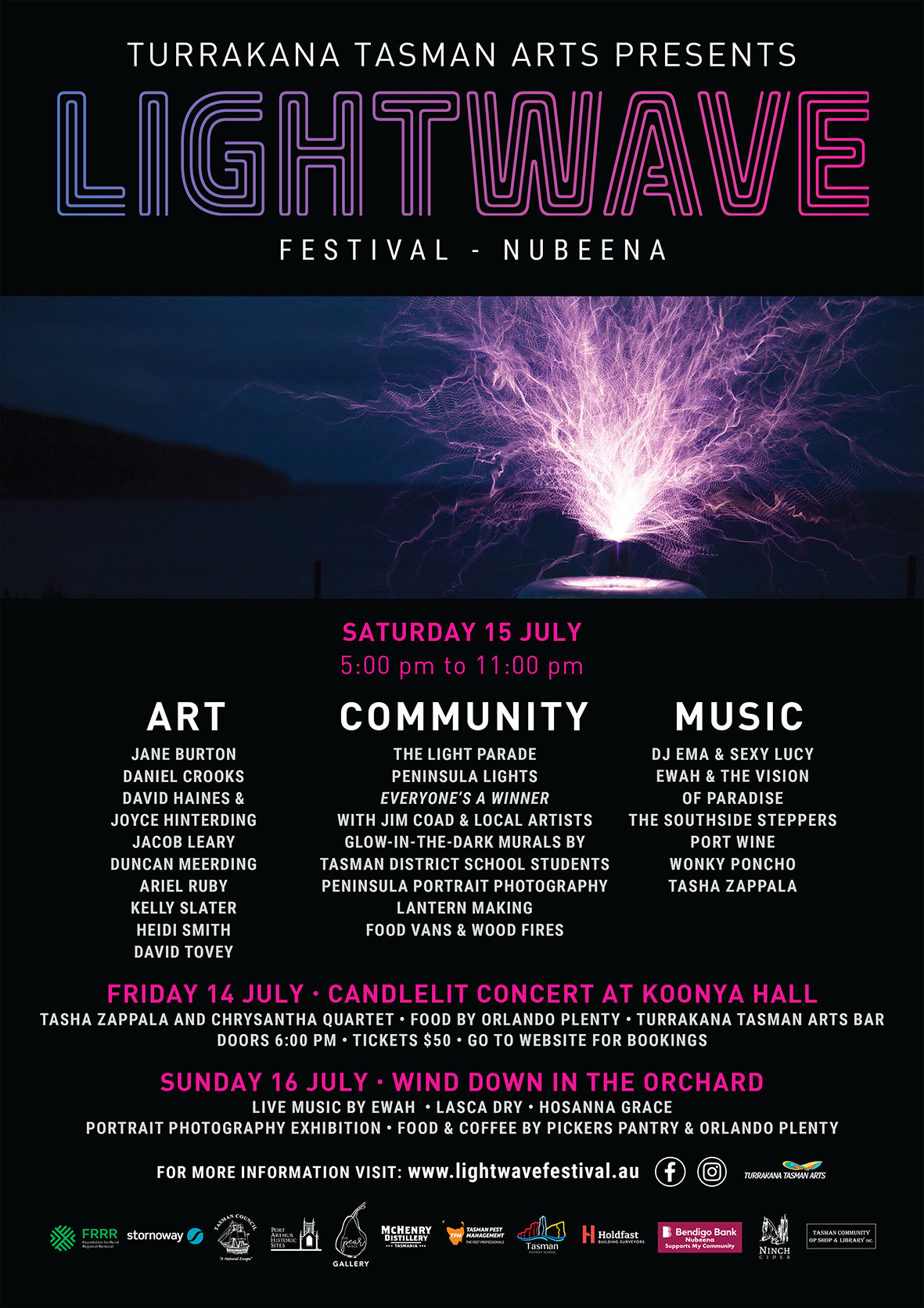 2023 Lightwave Festival Poster